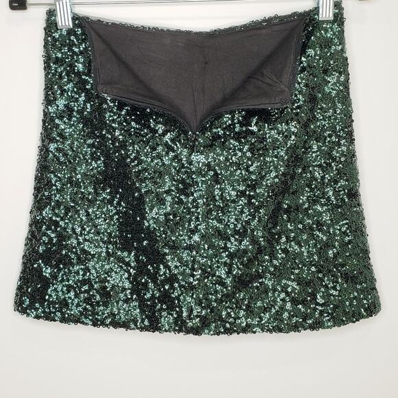 Cooperative Sequence Emerald Green Mini Skirt - Picture 8 of 8